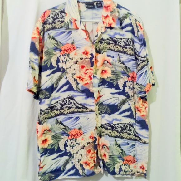guess hawaiian shirt